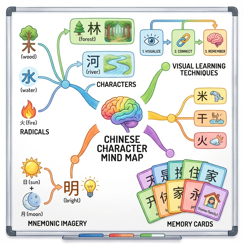 Sơ đồ ghi nhớ chữ Hán