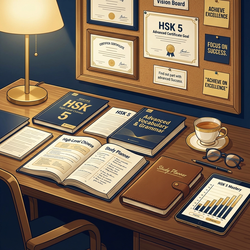 Thiết lập học tập nâng cao HSK 5