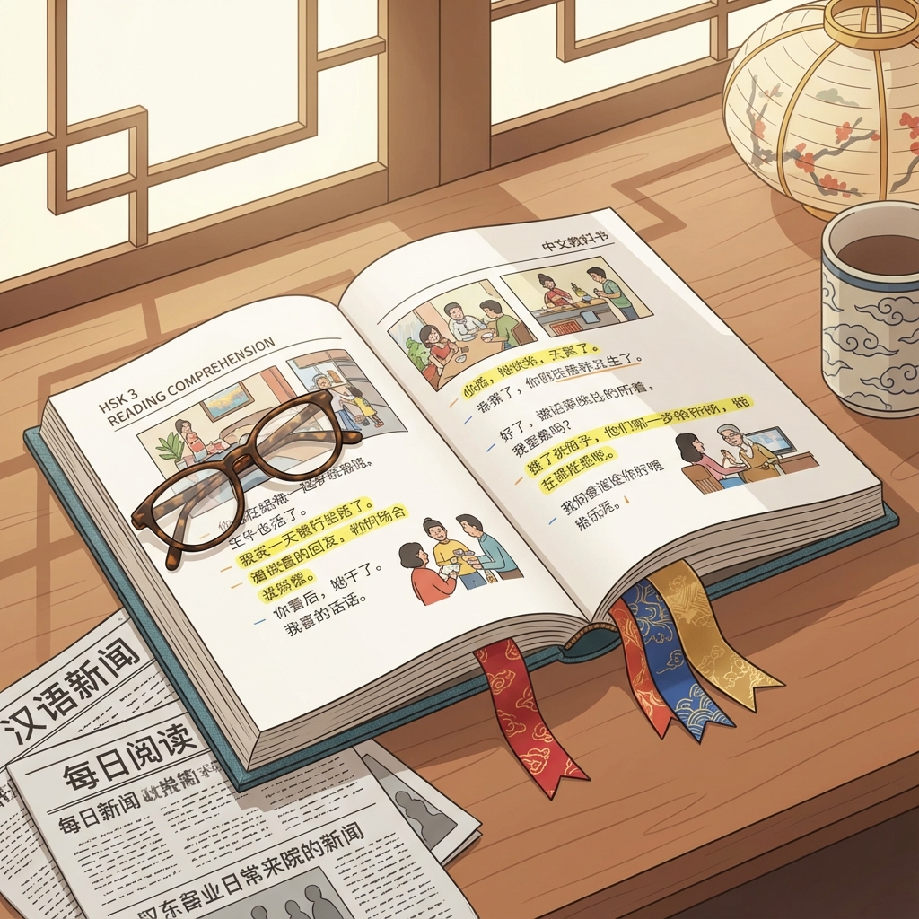 Tài liệu đọc hiểu HSK 3